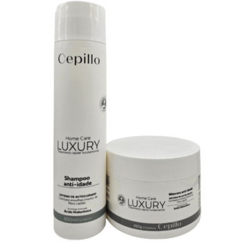 kit Luxury Home Care 1 shampoo 300ml + 1 máscara 350g